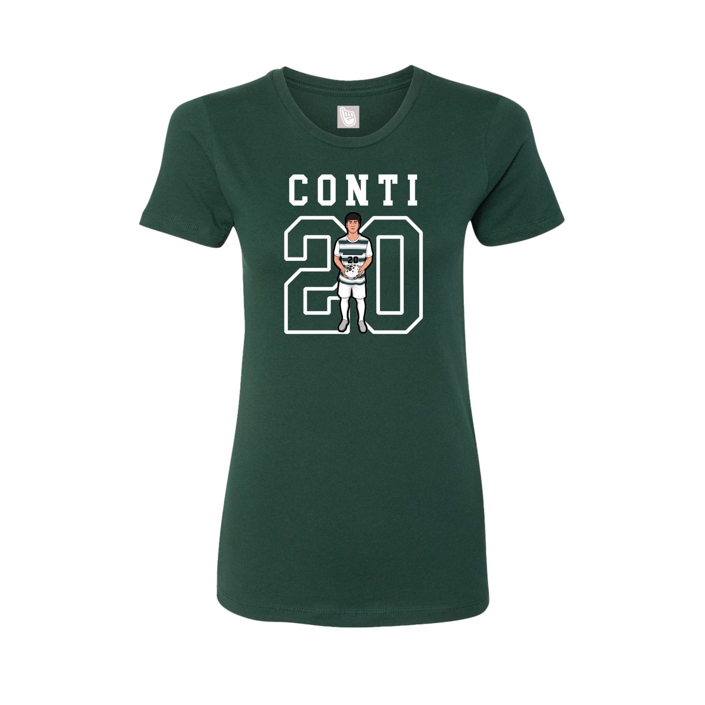 Fitted Women's Tee — Shirsey in Green