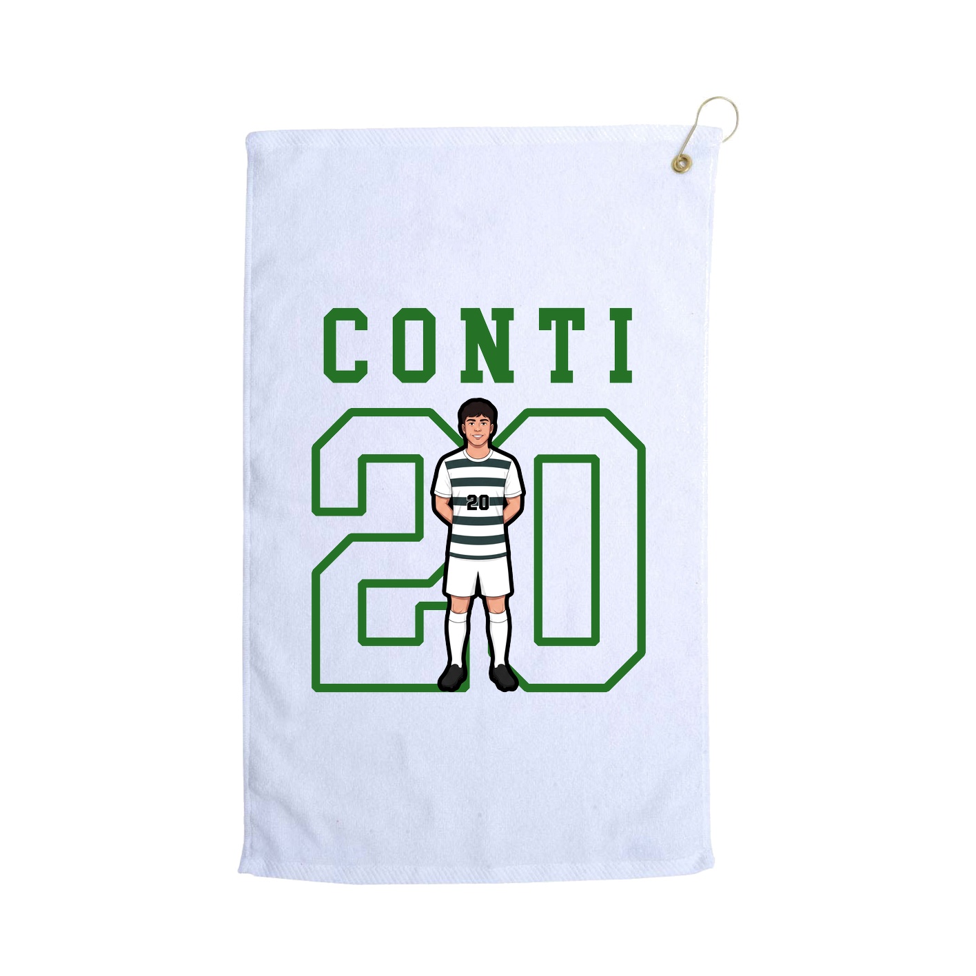 Golf Towel — Shirsey in White