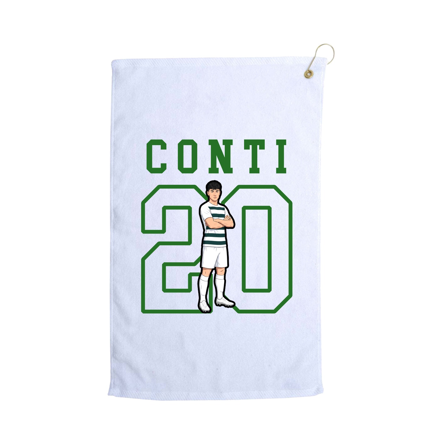 Golf Towel — Shirsey in White