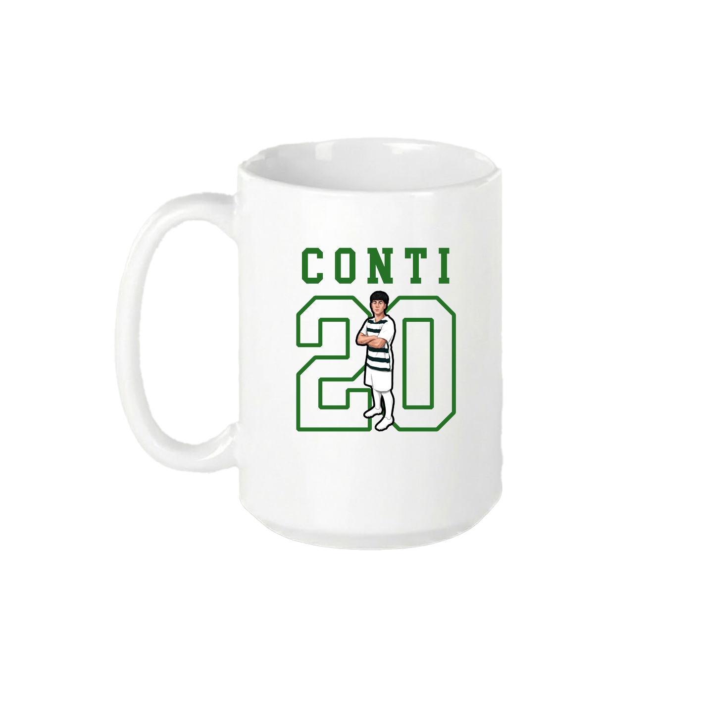 15oz Coffee Mug — Shirsey in White