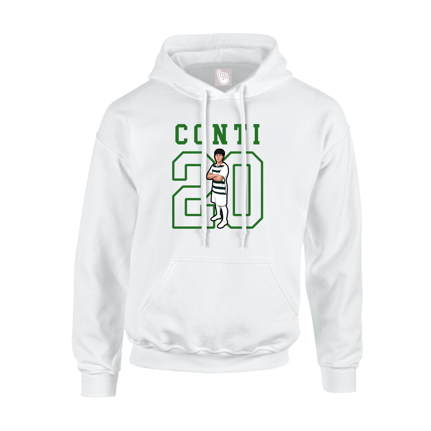 Youth Hoodie — Shirsey in White
