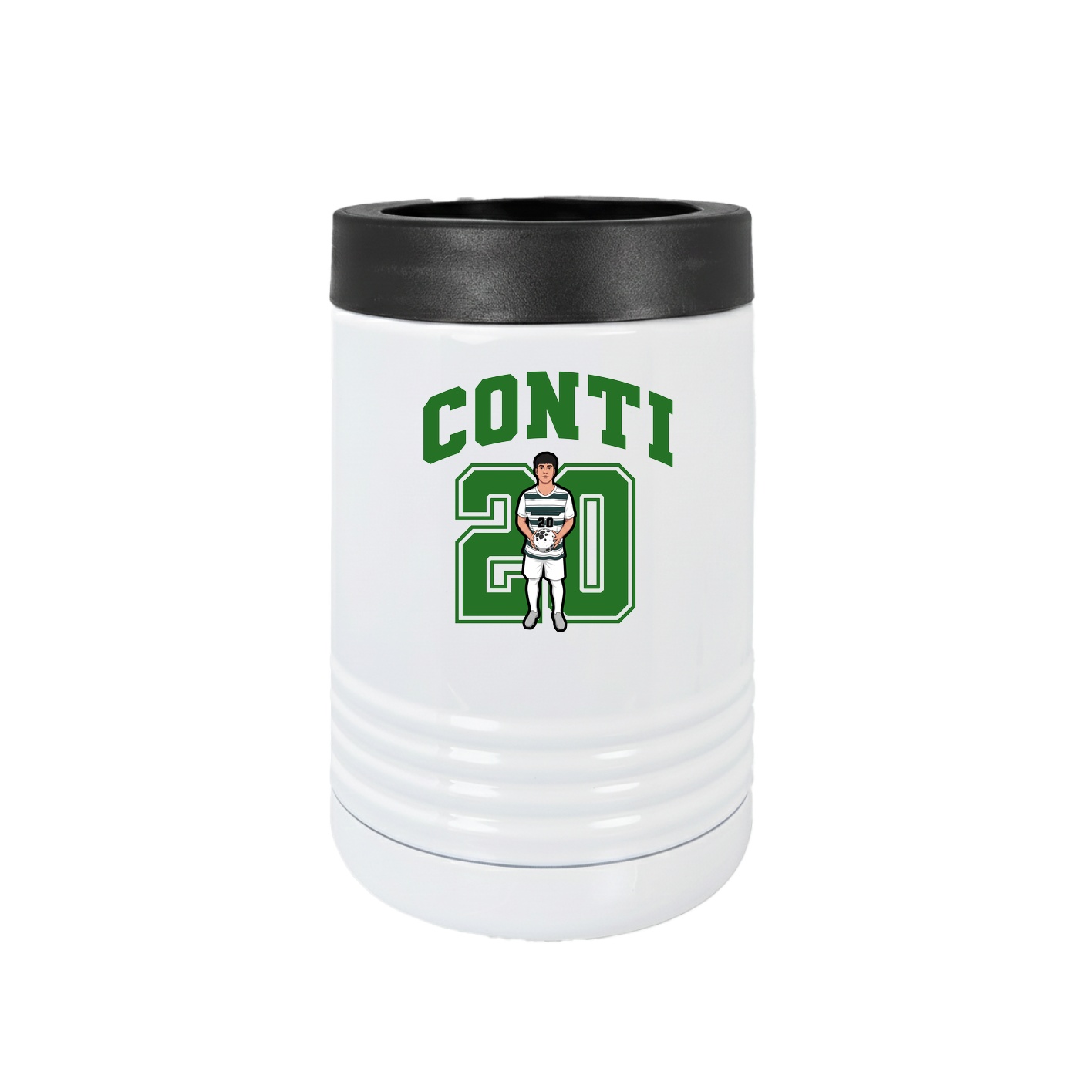 Beverage Holder — Number in White