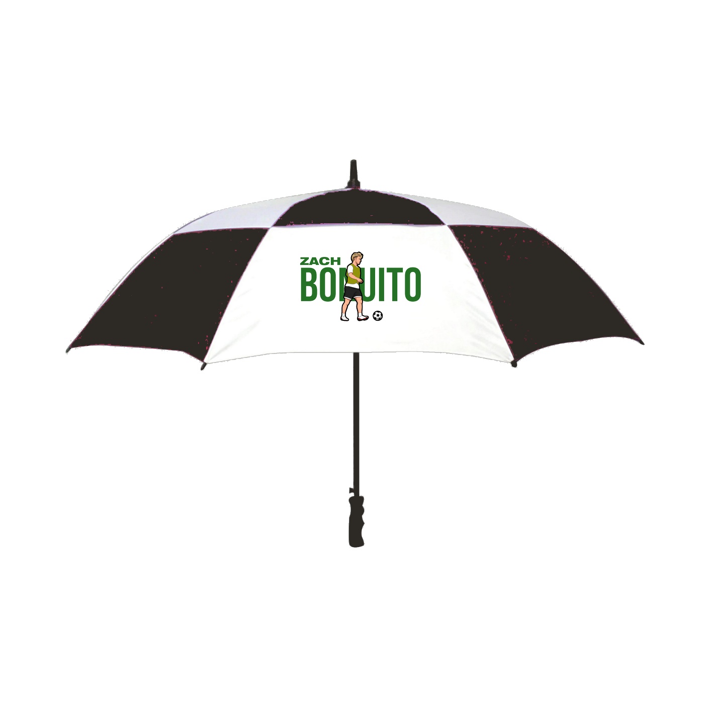 Golf Umbrella — Player Name in Black