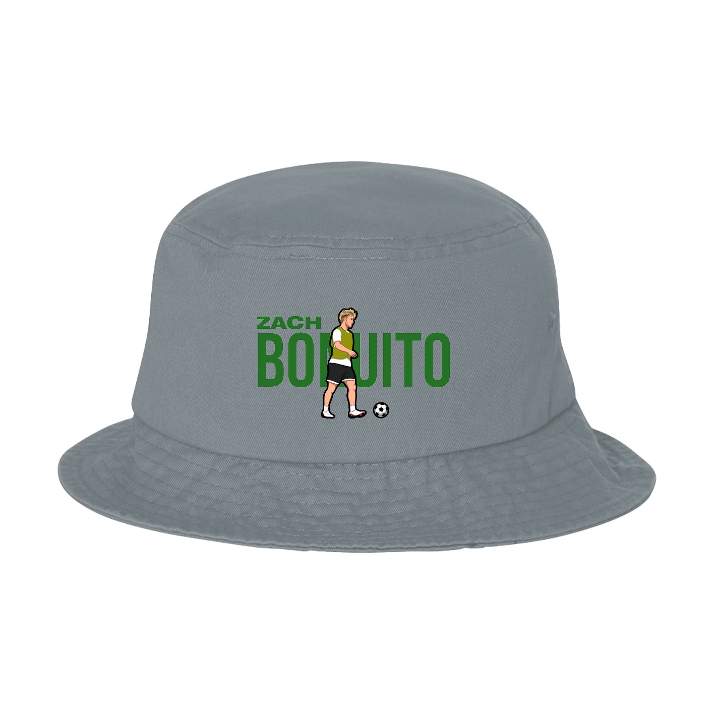 Bucket Cap — Player Name in Grey