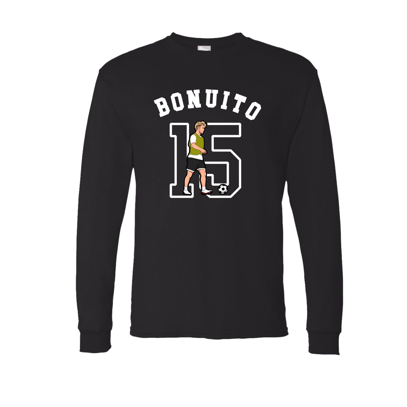Long Sleeve Tee — Shirsey Arch in Black