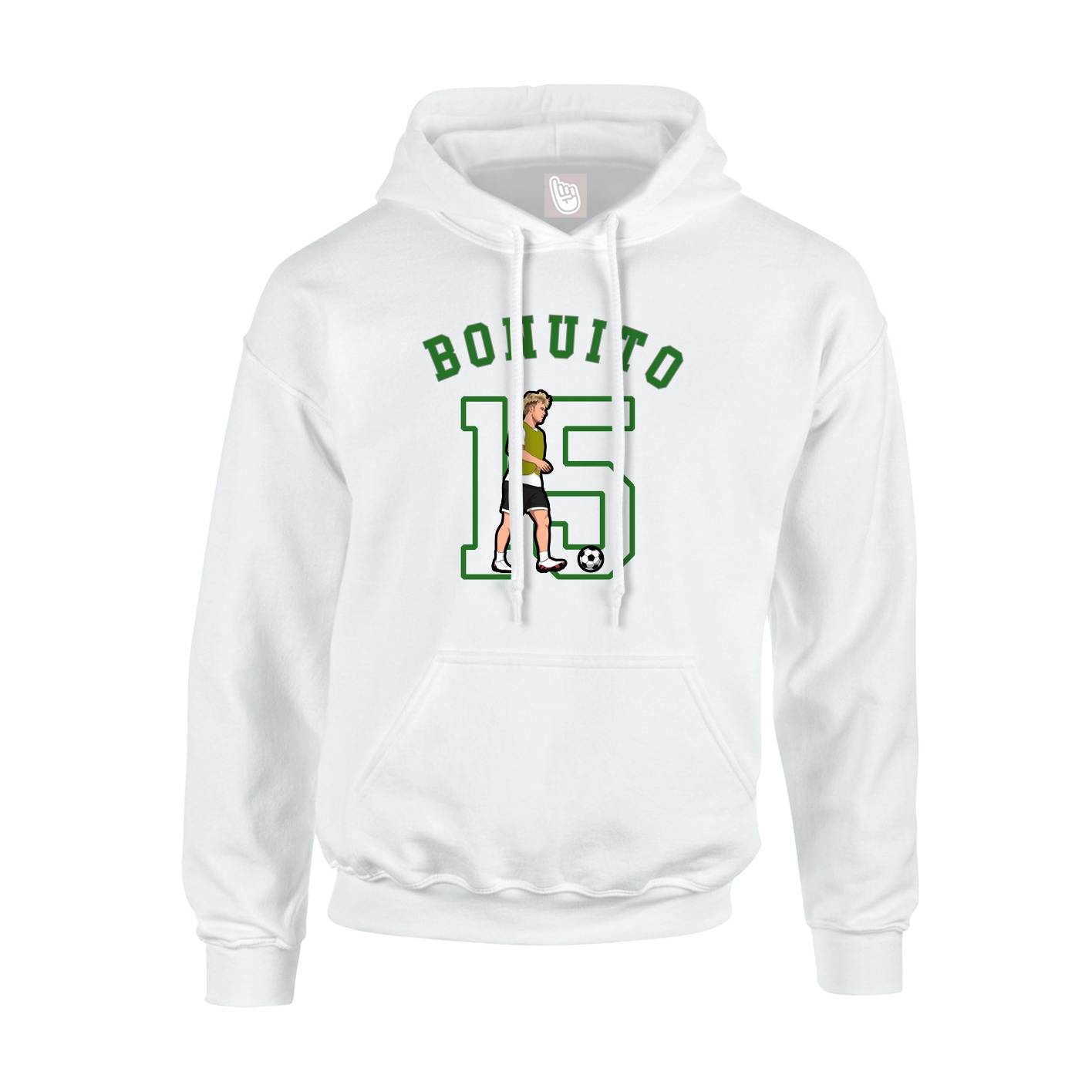 Hoodie — Shirsey Arch in White