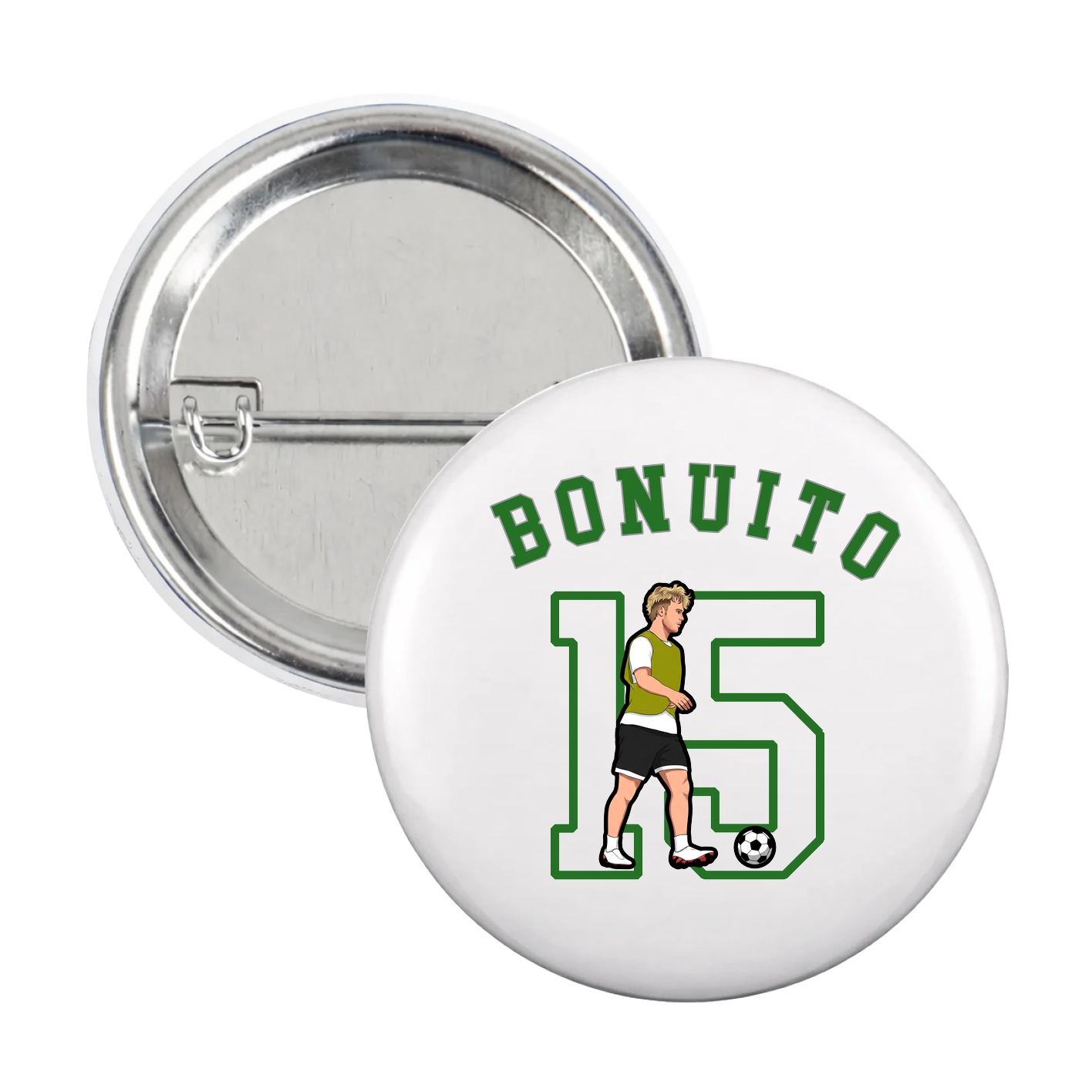 Game Day Button — Shirsey Arch in White