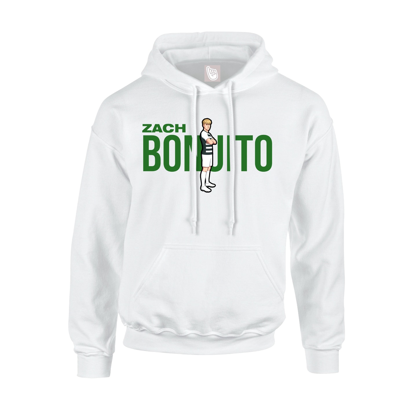 Hoodie — Player Name in White