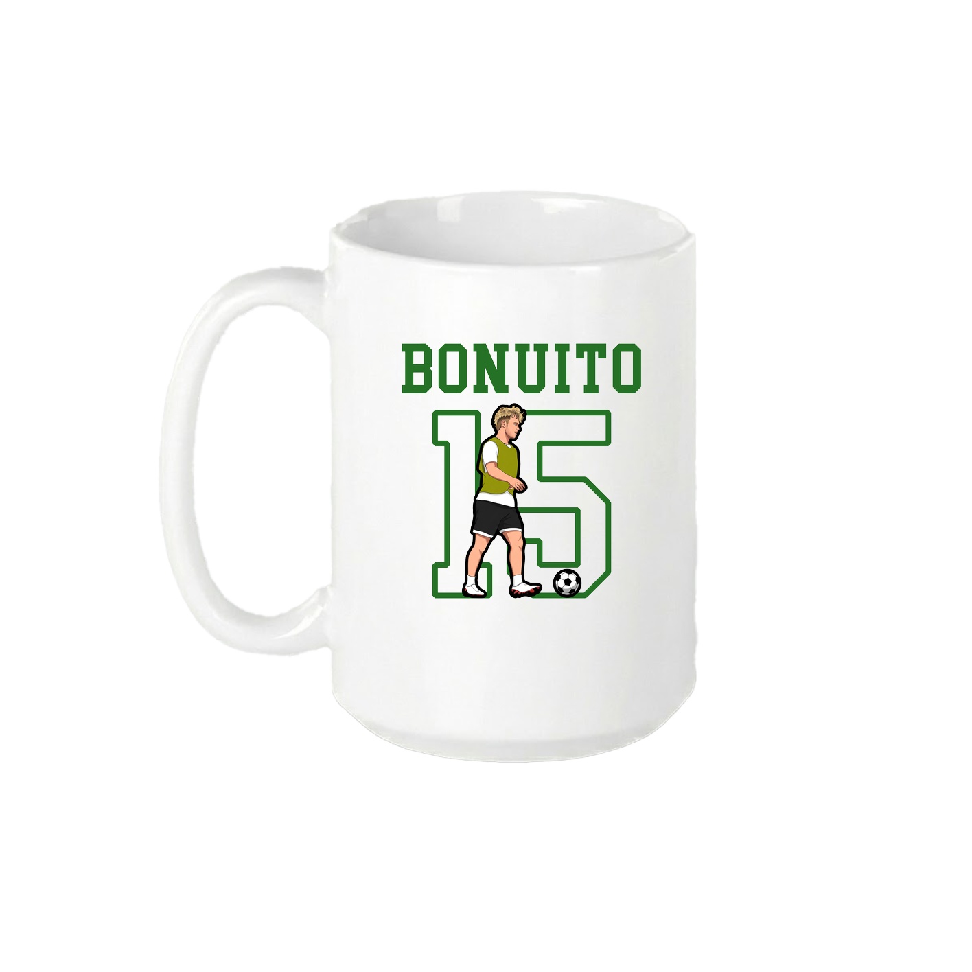 15oz Coffee Mug — Shirsey in White