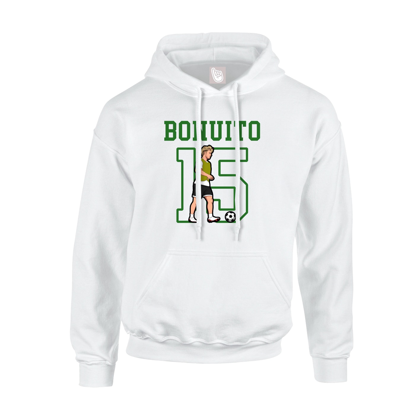Youth Hoodie — Shirsey in White