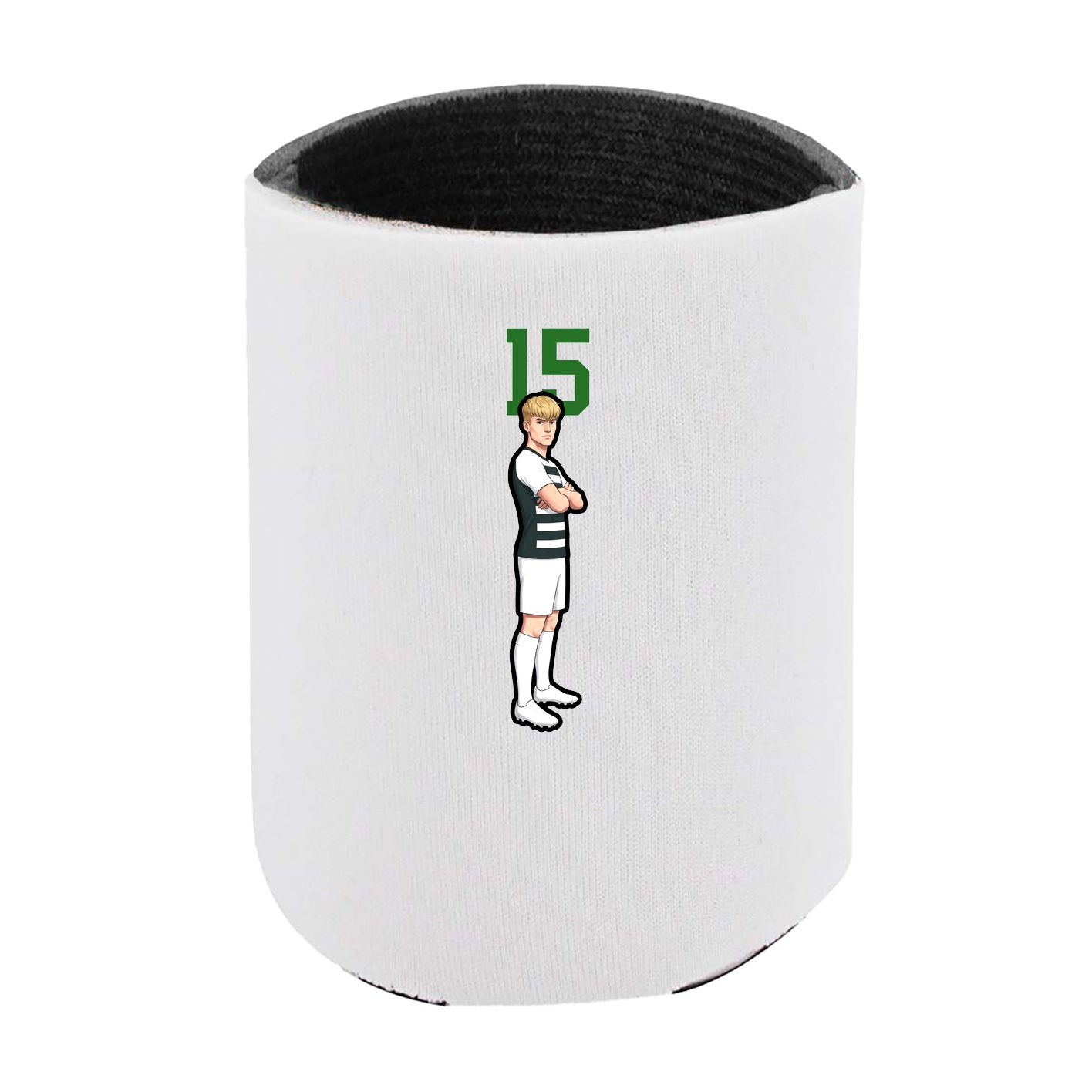 Can Holder — Number Top in White