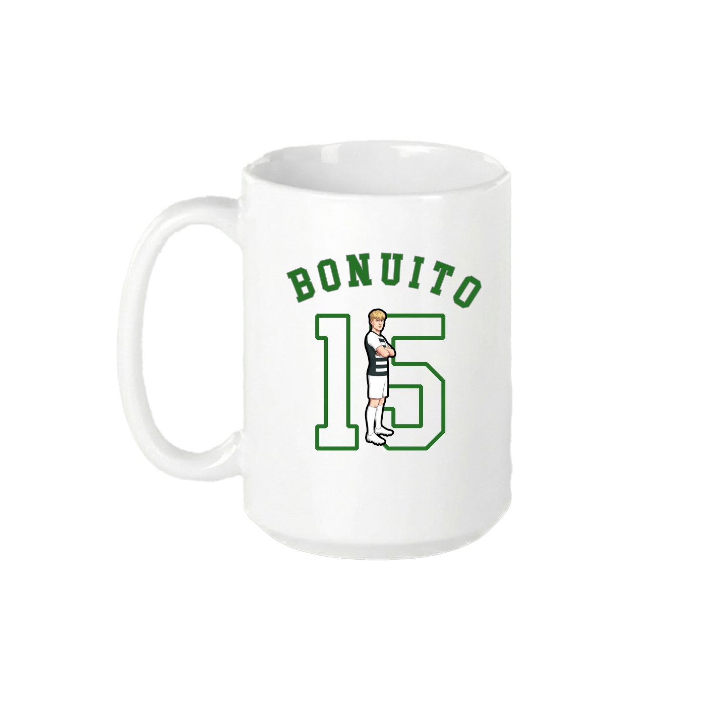15oz Coffee Mug — Shirsey Arch in White