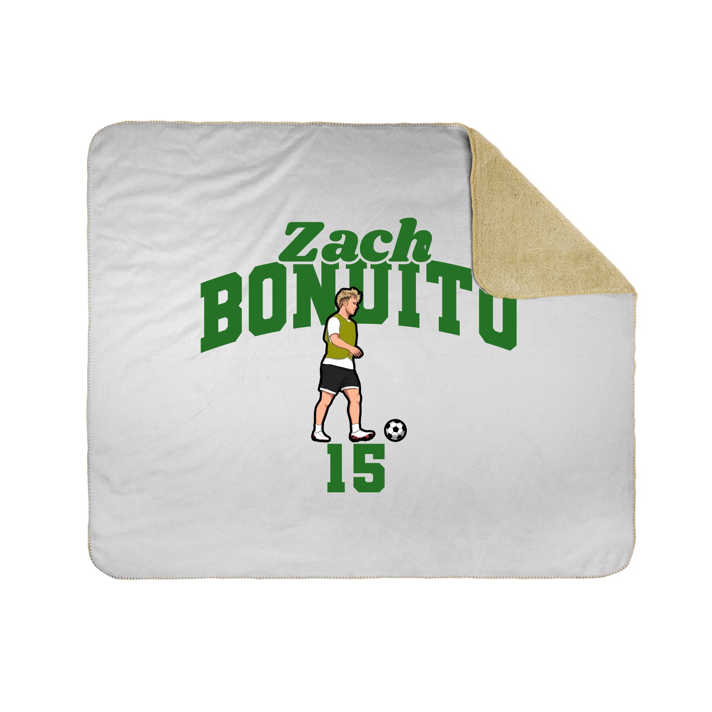 Throw Blanket — Signature Arch in White