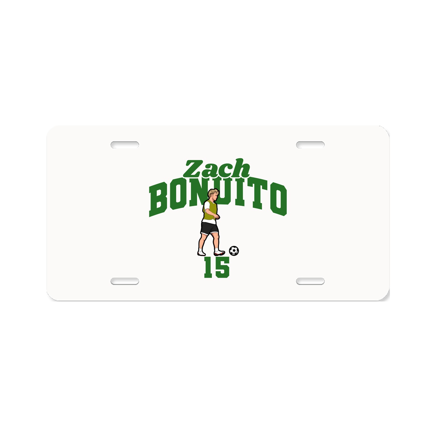License Plate — Signature Arch in Classic