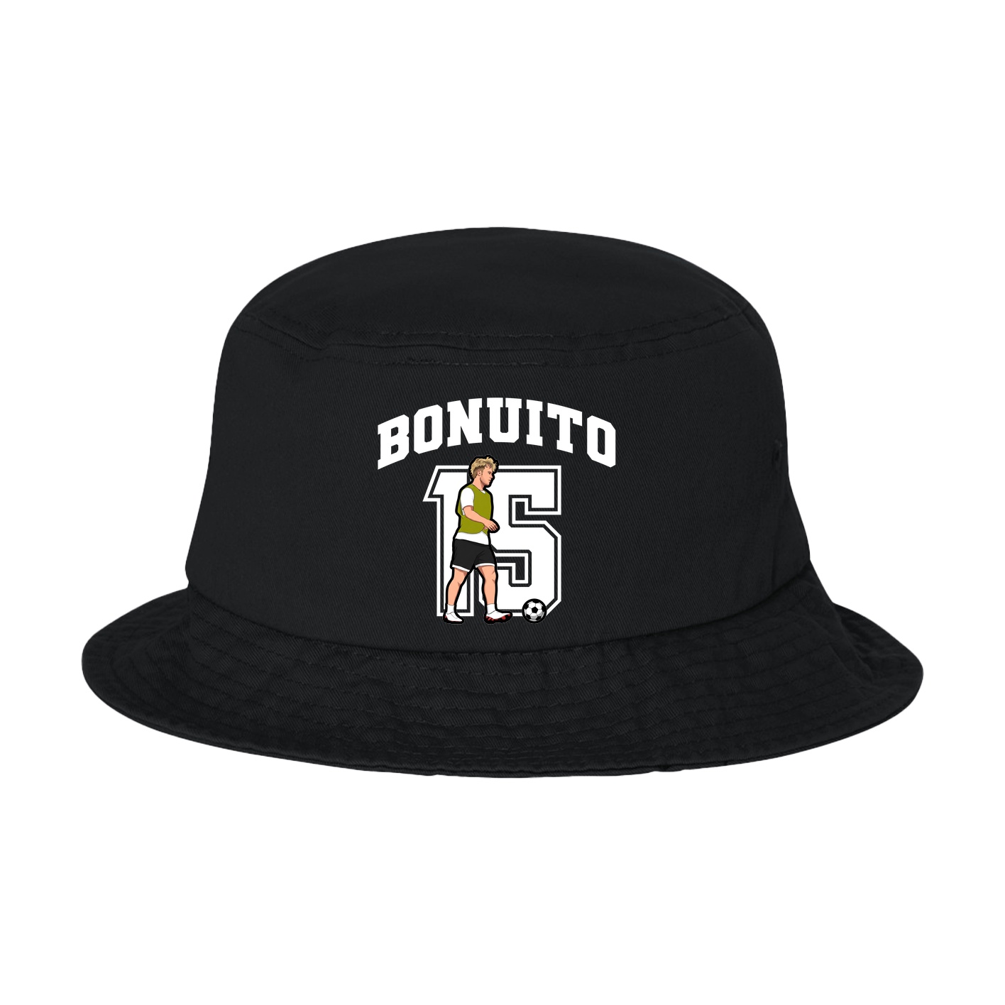 Bucket Cap — Number in Black