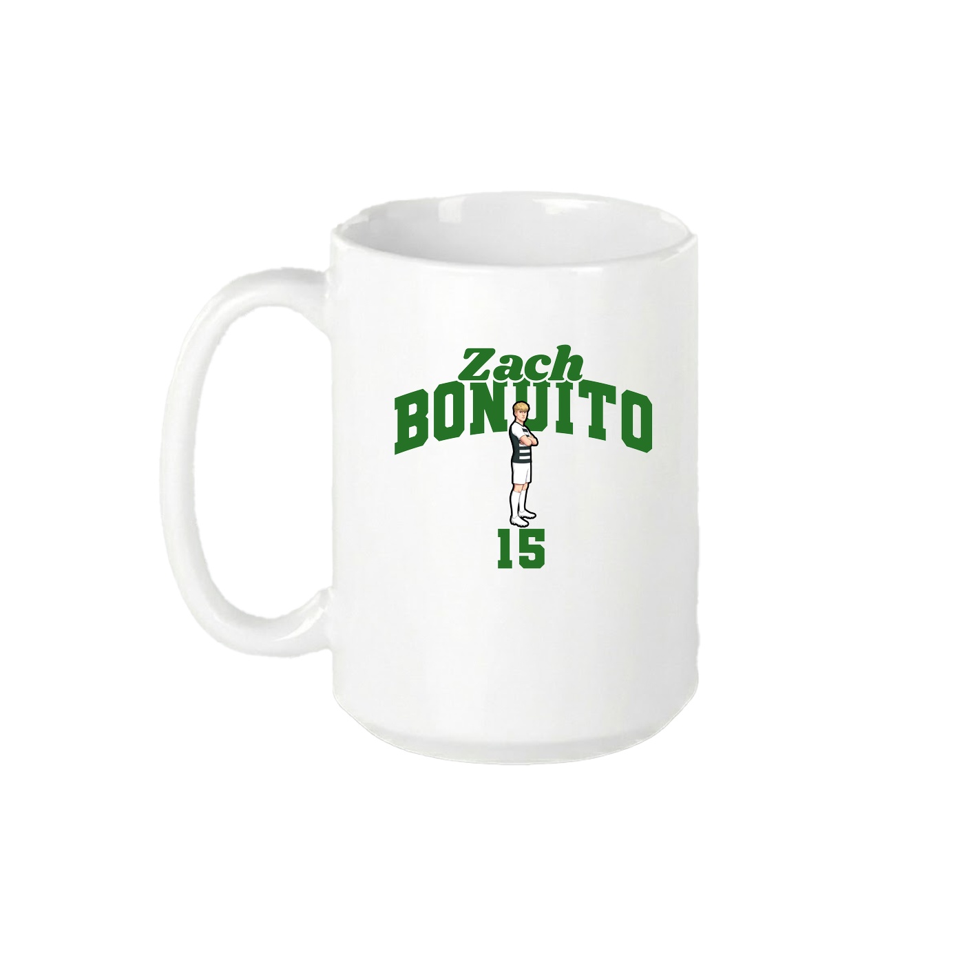 15oz Coffee Mug — Signature Arch in White