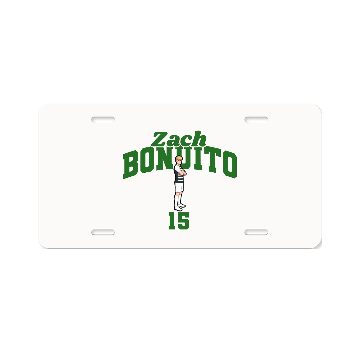License Plate — Signature Arch in Classic
