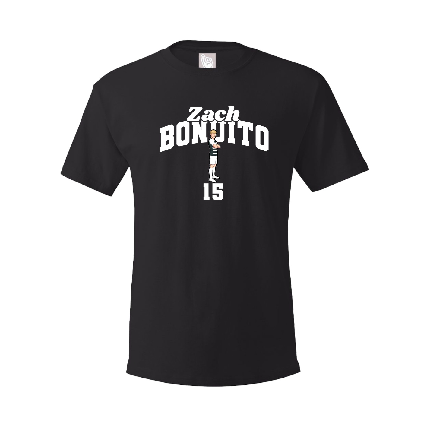 Youth Tee — Signature Arch in Black