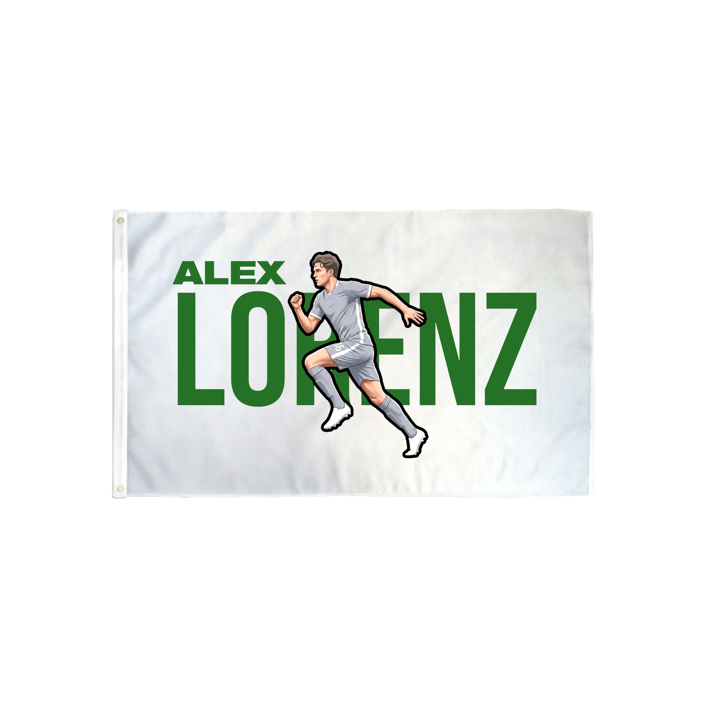 3x5 Flag — Player Name in Classic