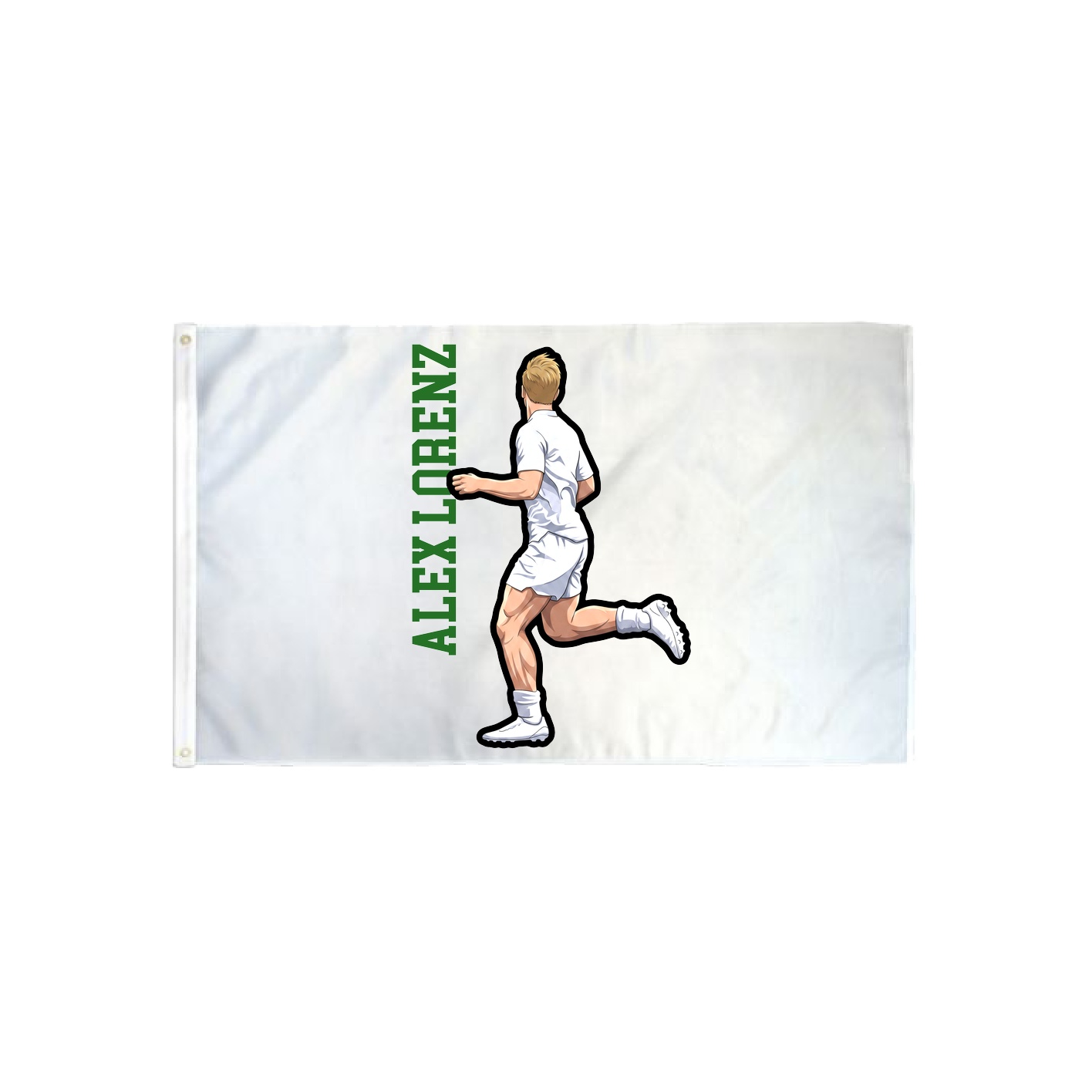 3x5 Flag — Name Vertical in Classic
