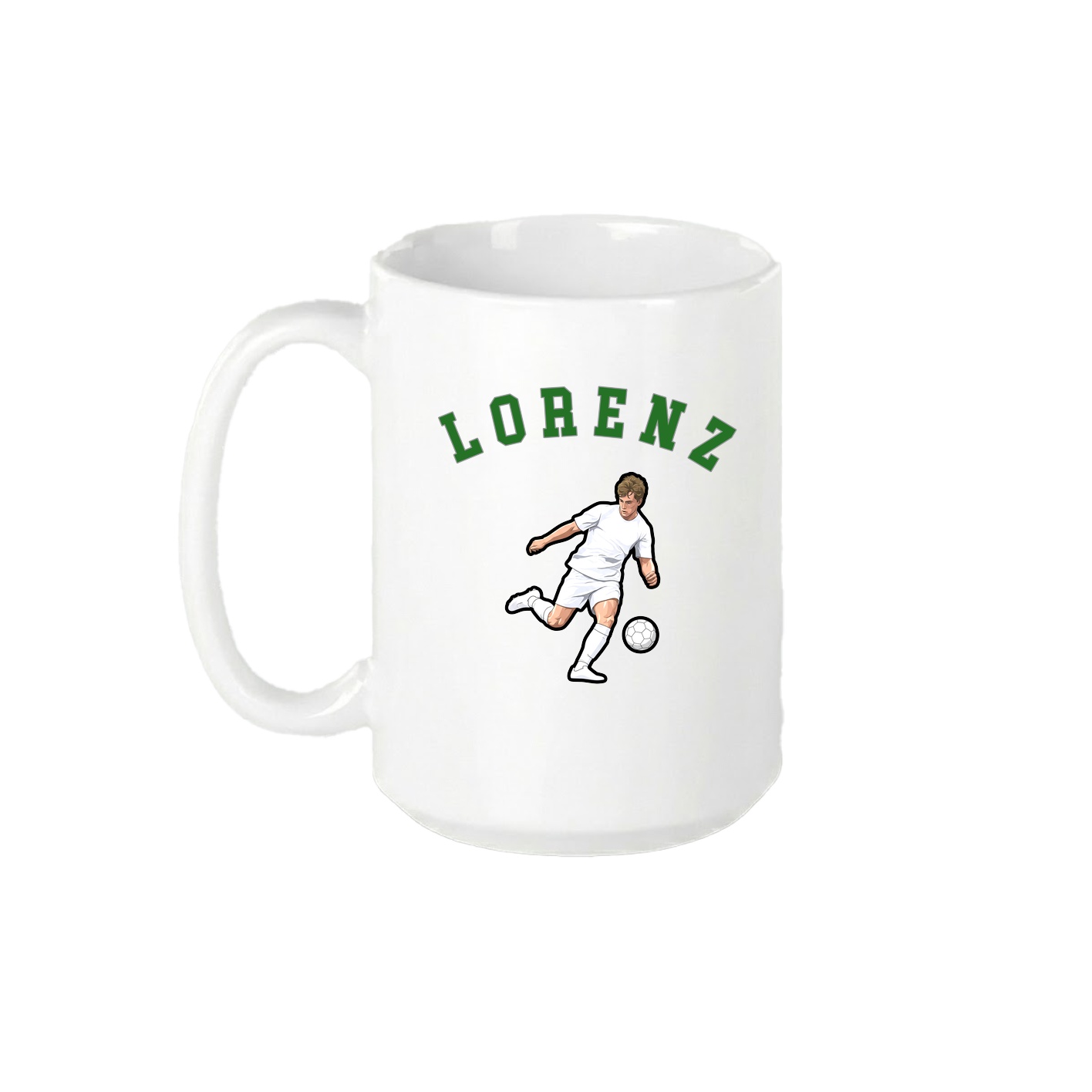 15oz Coffee Mug — Shirsey Arch in White