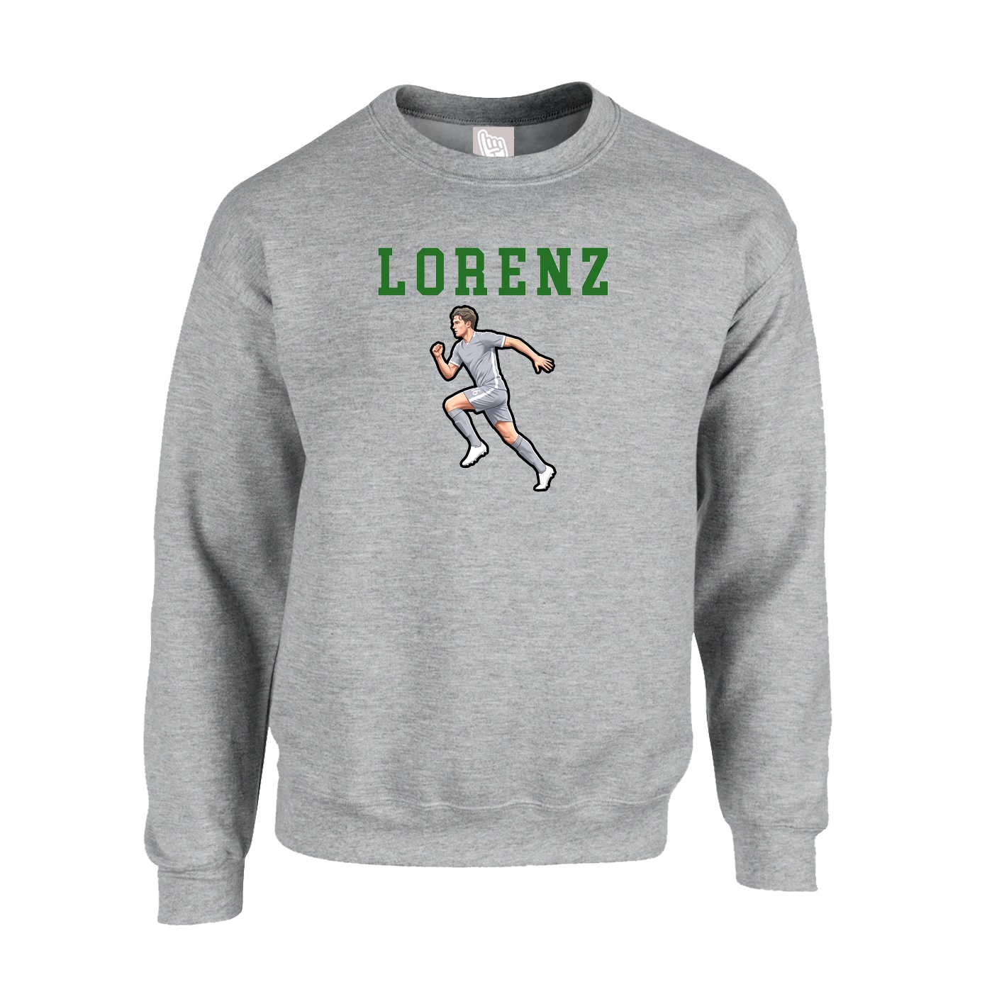 Fleece Crew — Shirsey in Grey