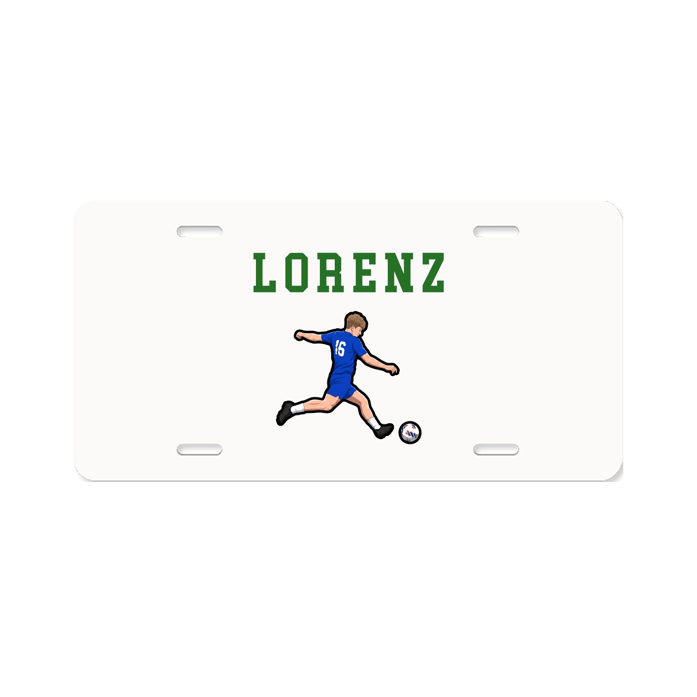 License Plate — Shirsey in Classic