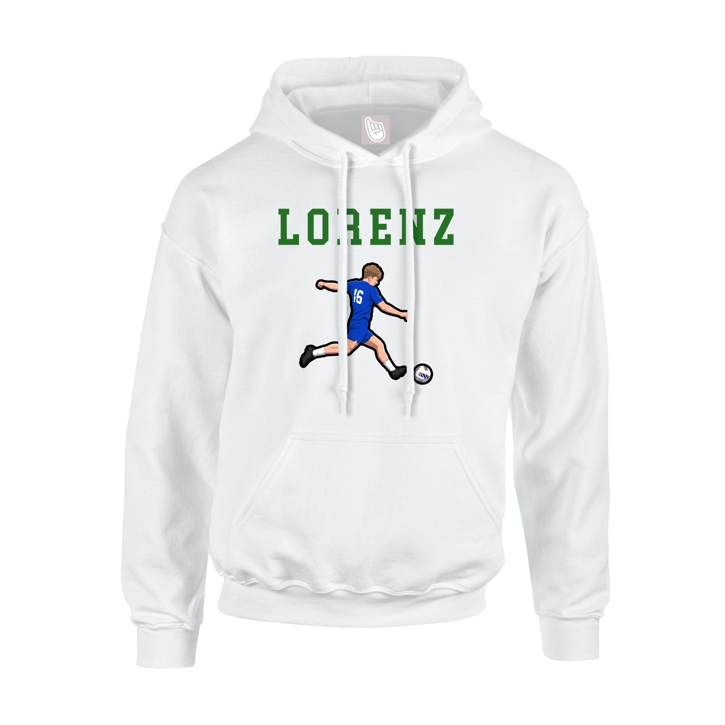 Youth Hoodie — Shirsey in White
