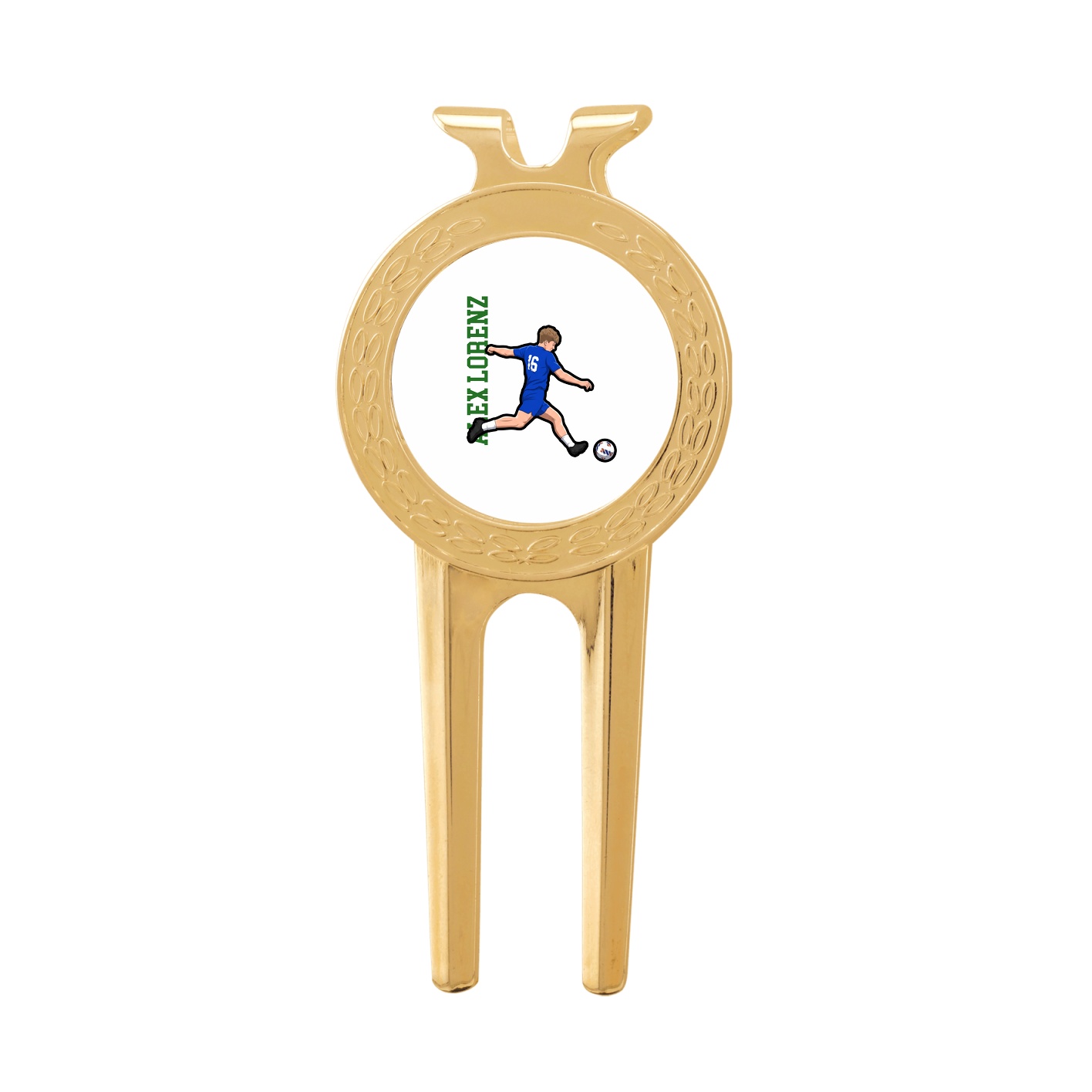 Divot Tool with Ball Marker — Name Vertical in Classic