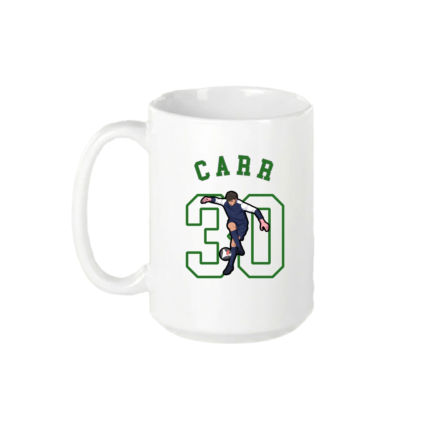 15oz Coffee Mug — Shirsey Arch in White