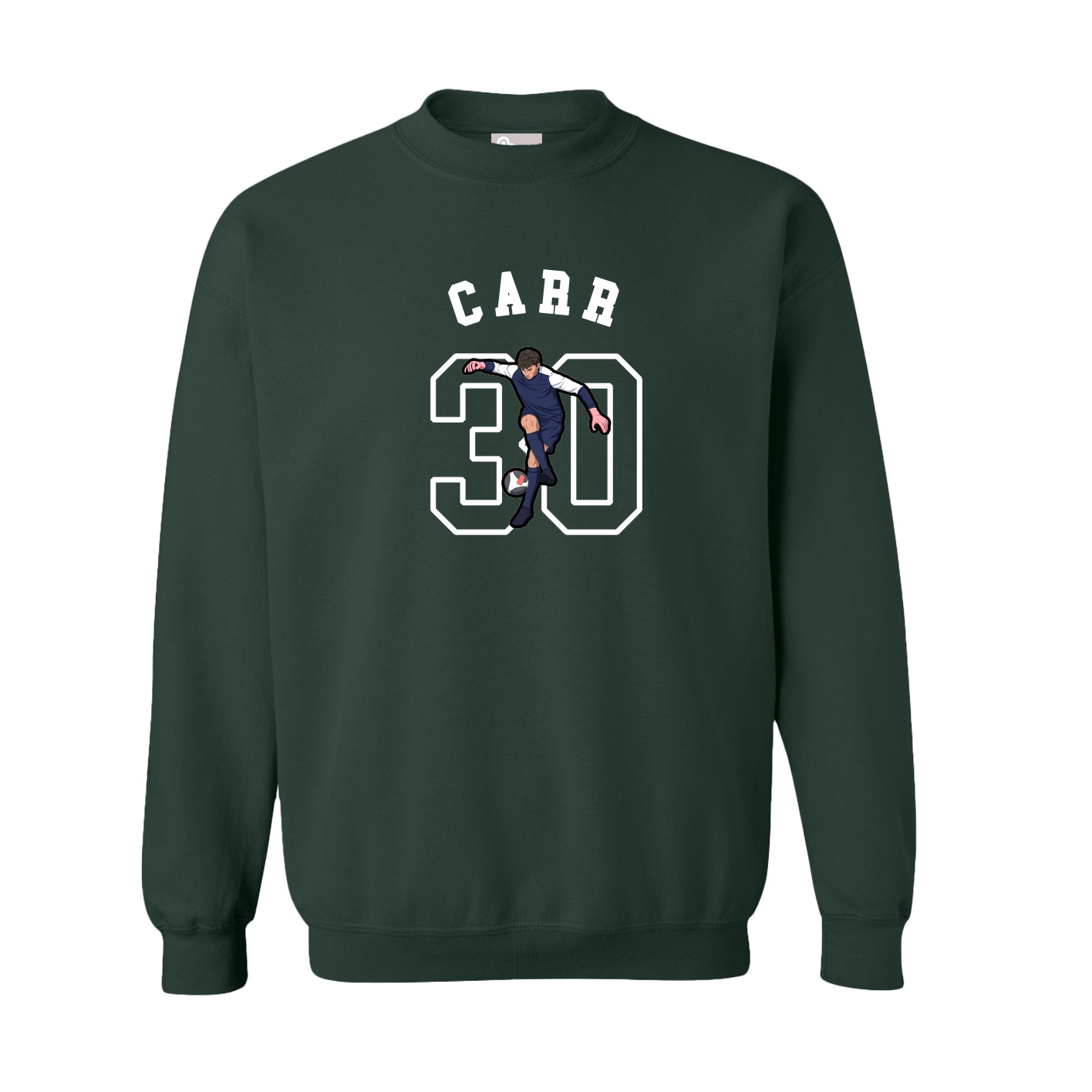 Fleece Crew — Shirsey Arch in Green
