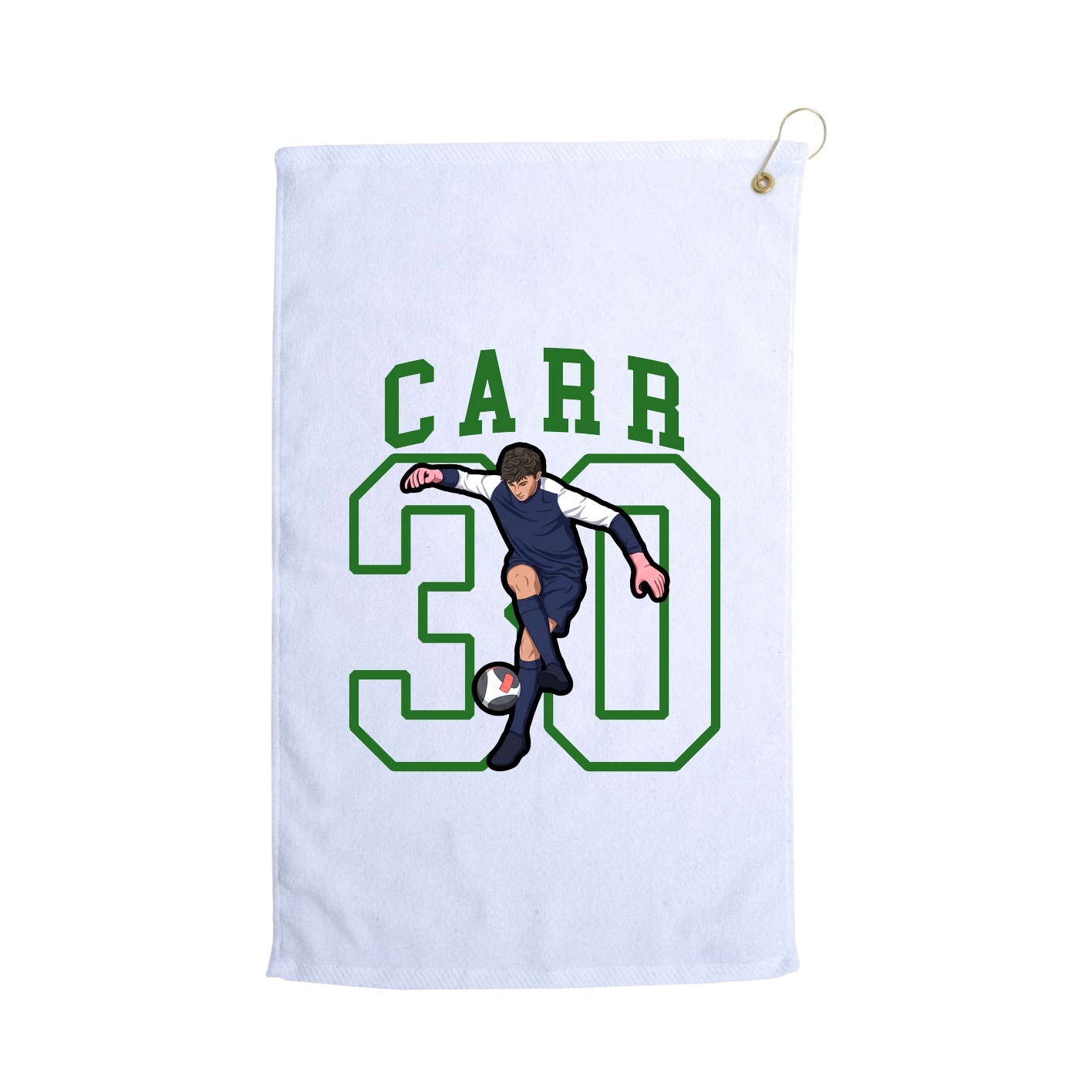 Golf Towel — Shirsey in White