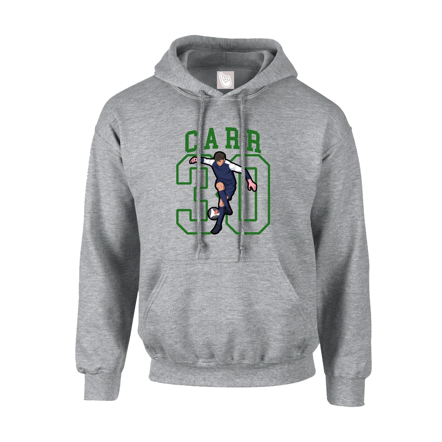 Youth Hoodie — Shirsey in Grey
