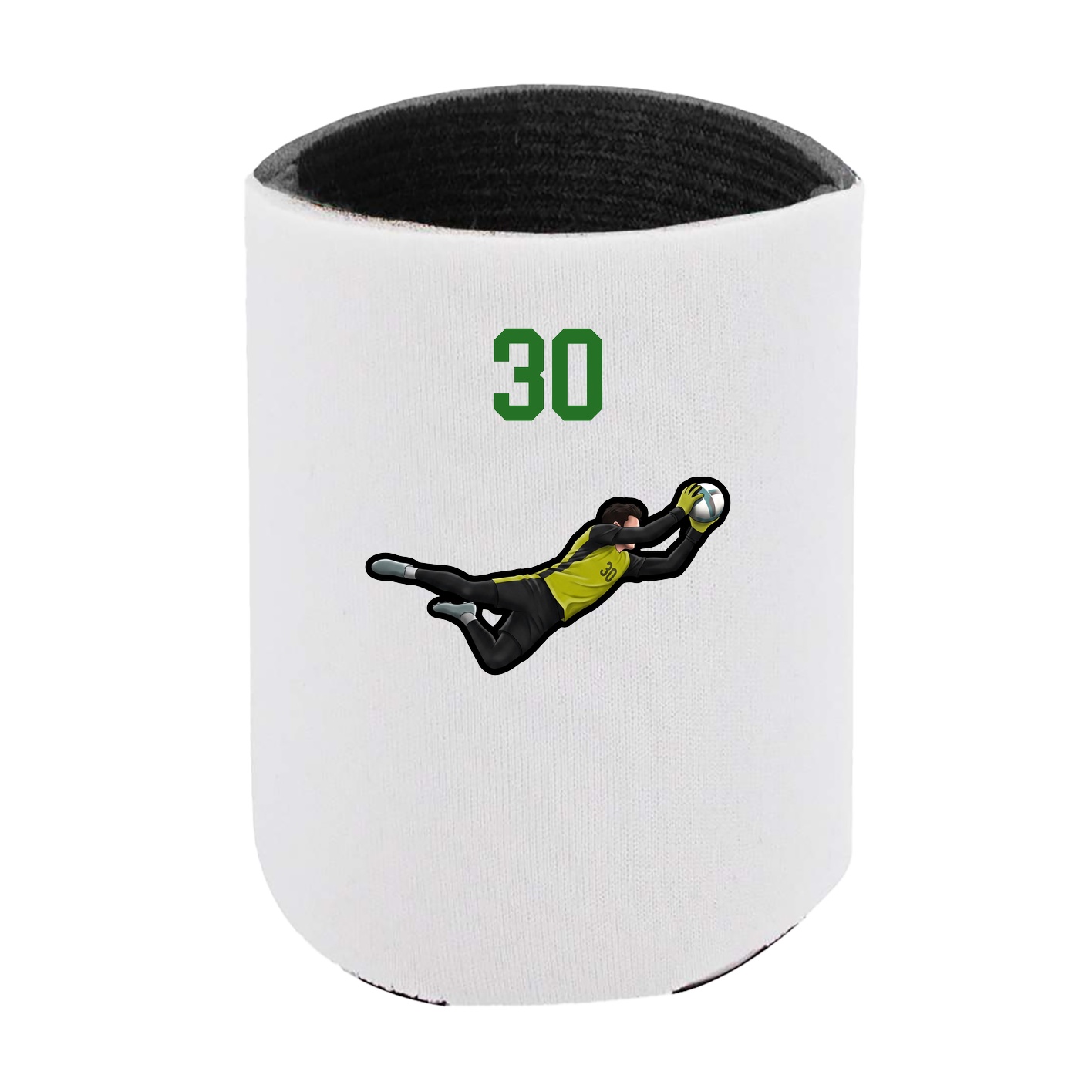 Can Holder — Number Top in White