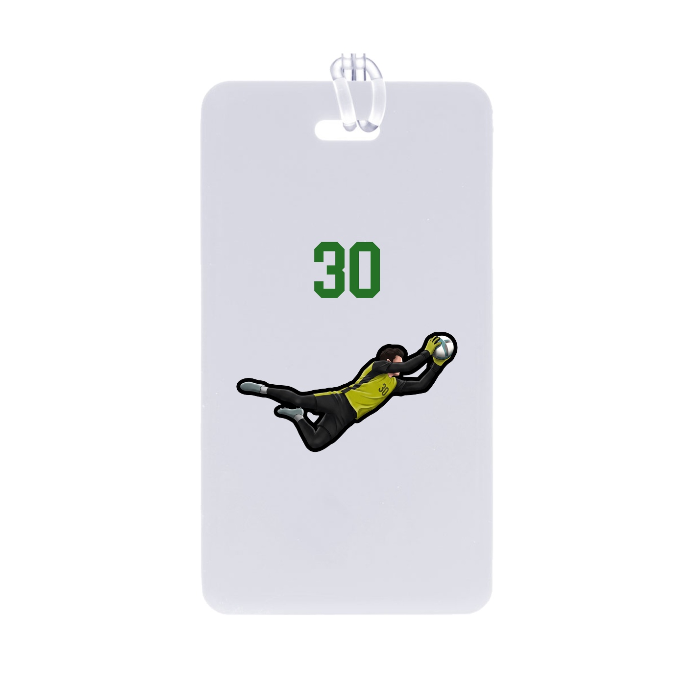 Bag Tag — Number Top in Classic