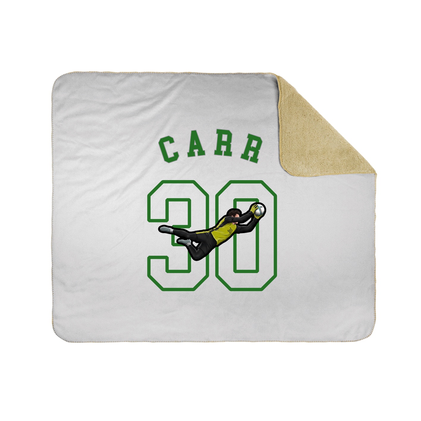 Throw Blanket — Shirsey Arch in White