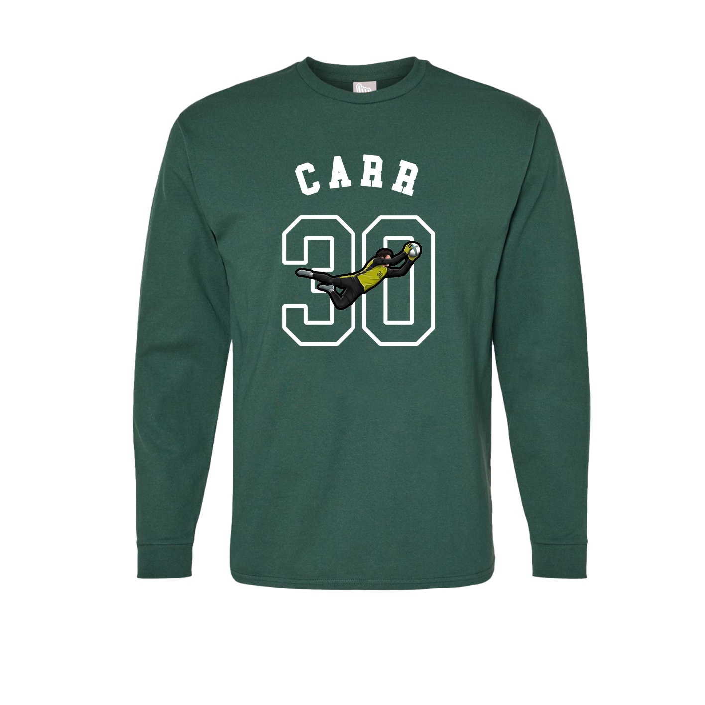 Long Sleeve Tee — Shirsey Arch in Green