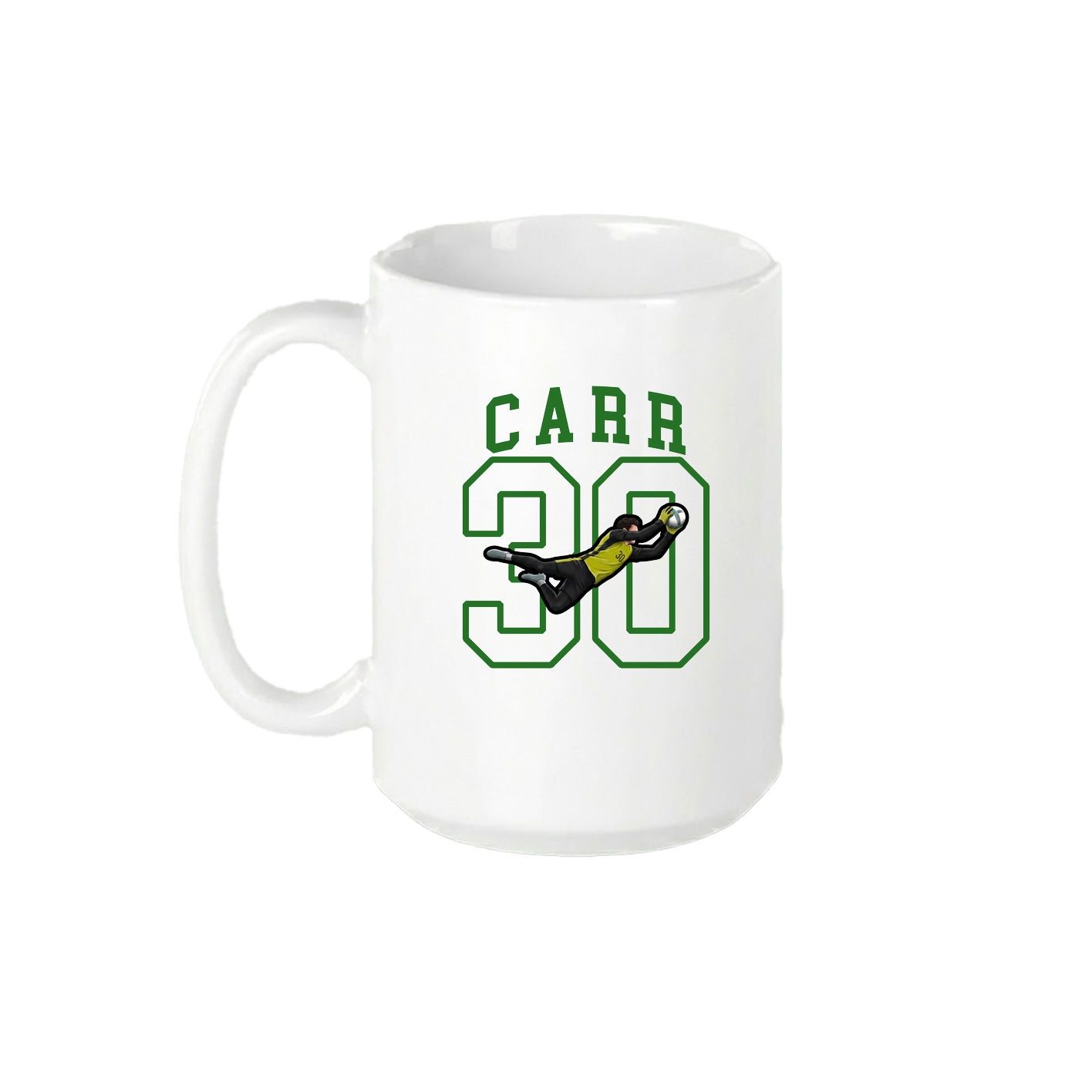15oz Coffee Mug — Shirsey in White