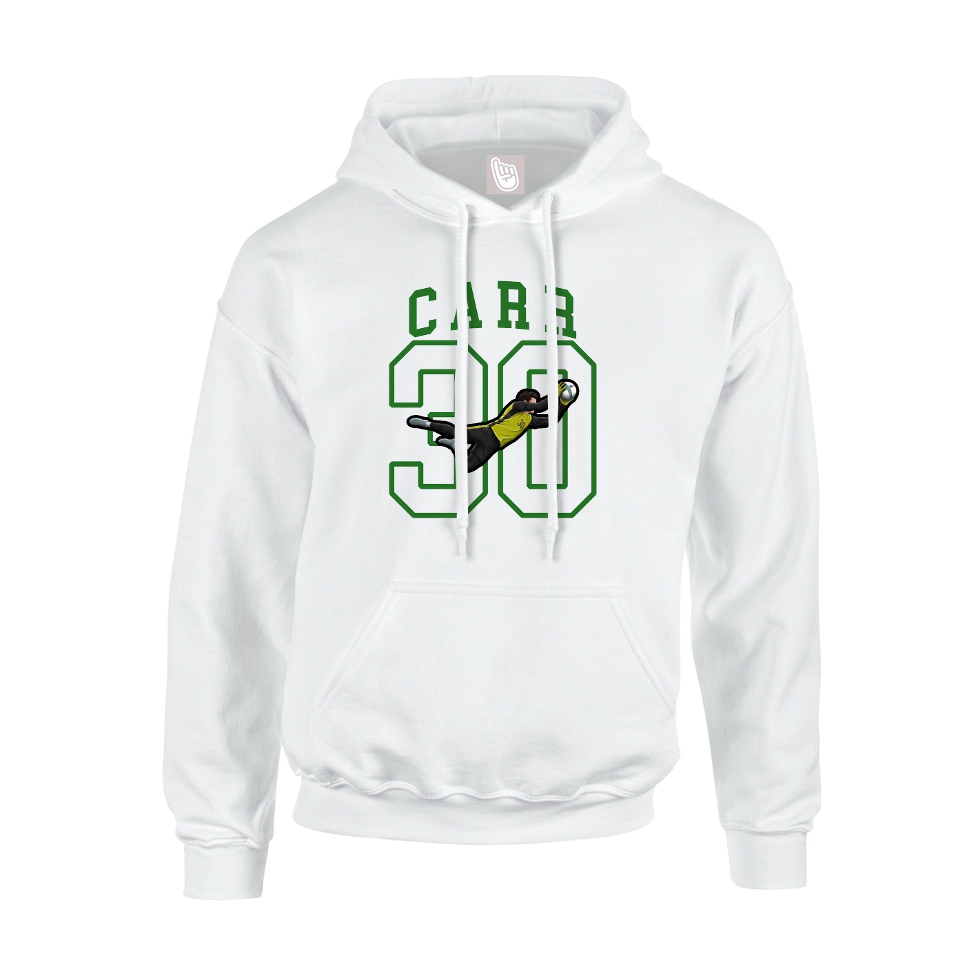 Youth Hoodie — Shirsey in White