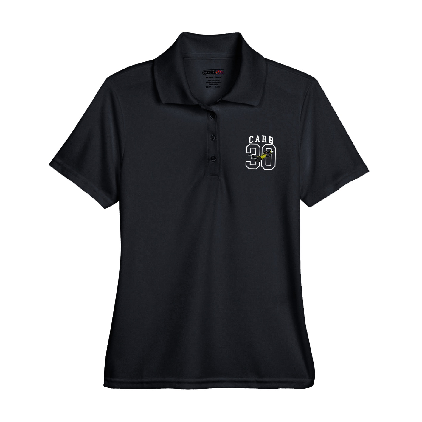 Womens Performance Polo — Shirsey in Black
