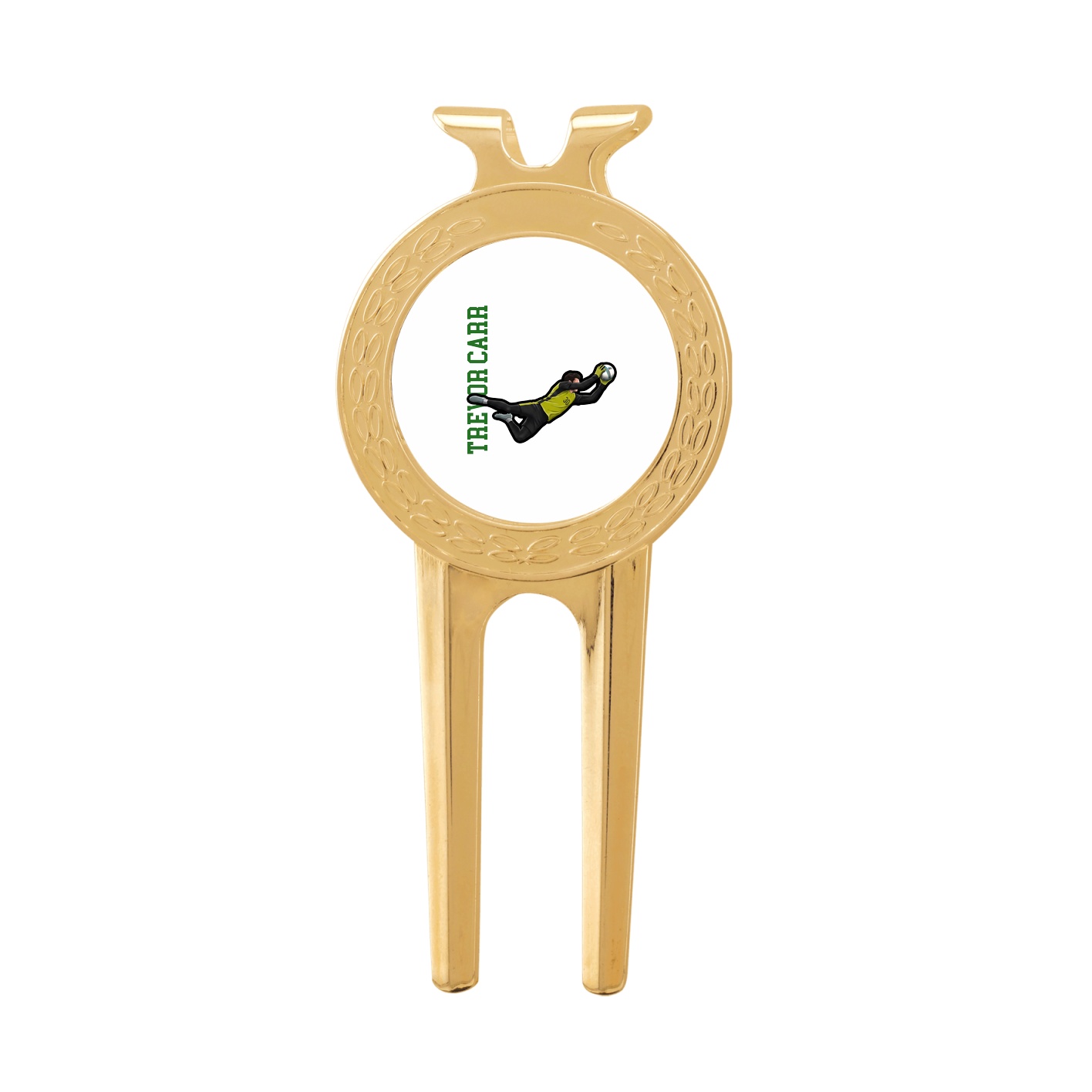 Divot Tool with Ball Marker — Name Vertical in Classic