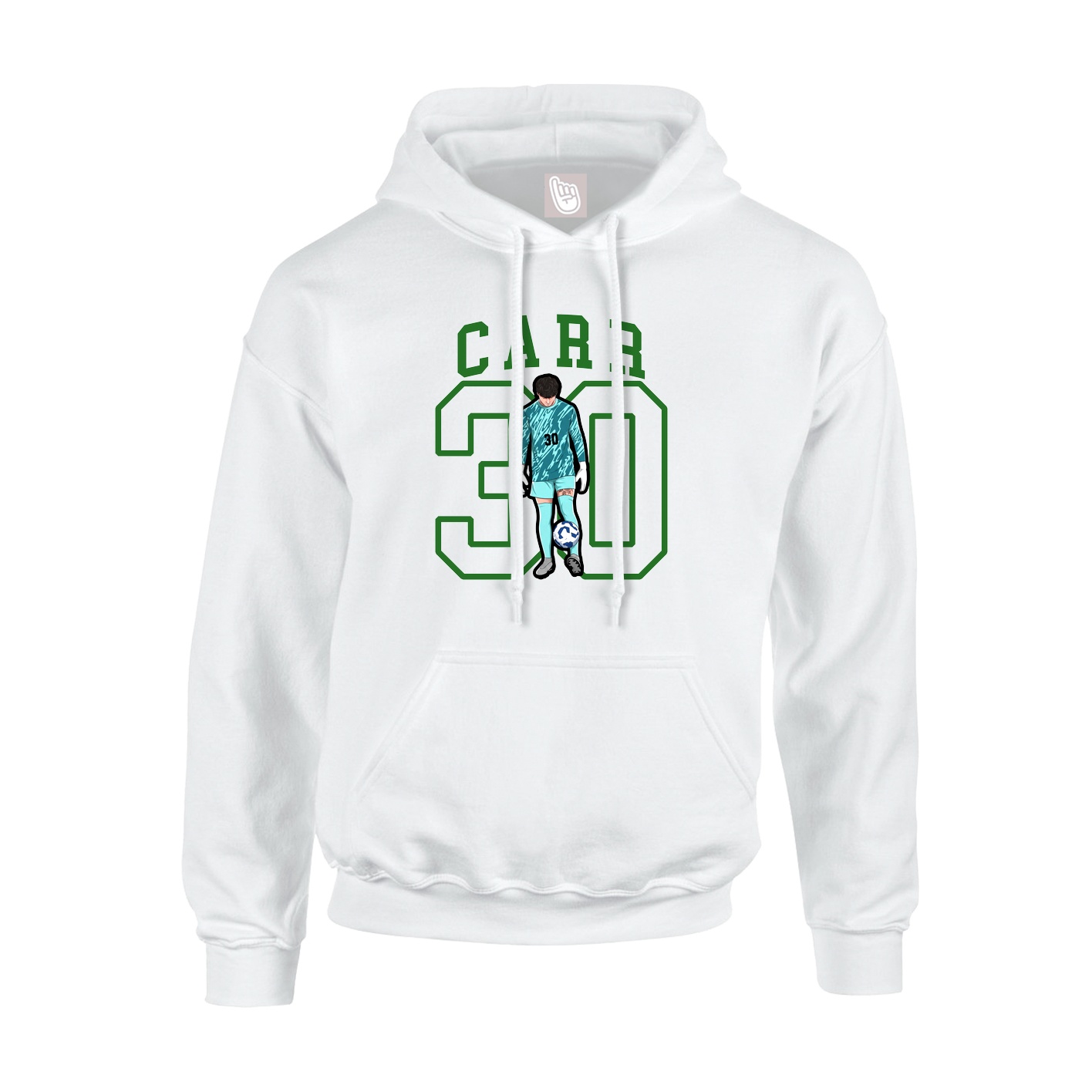 Youth Hoodie — Shirsey in White