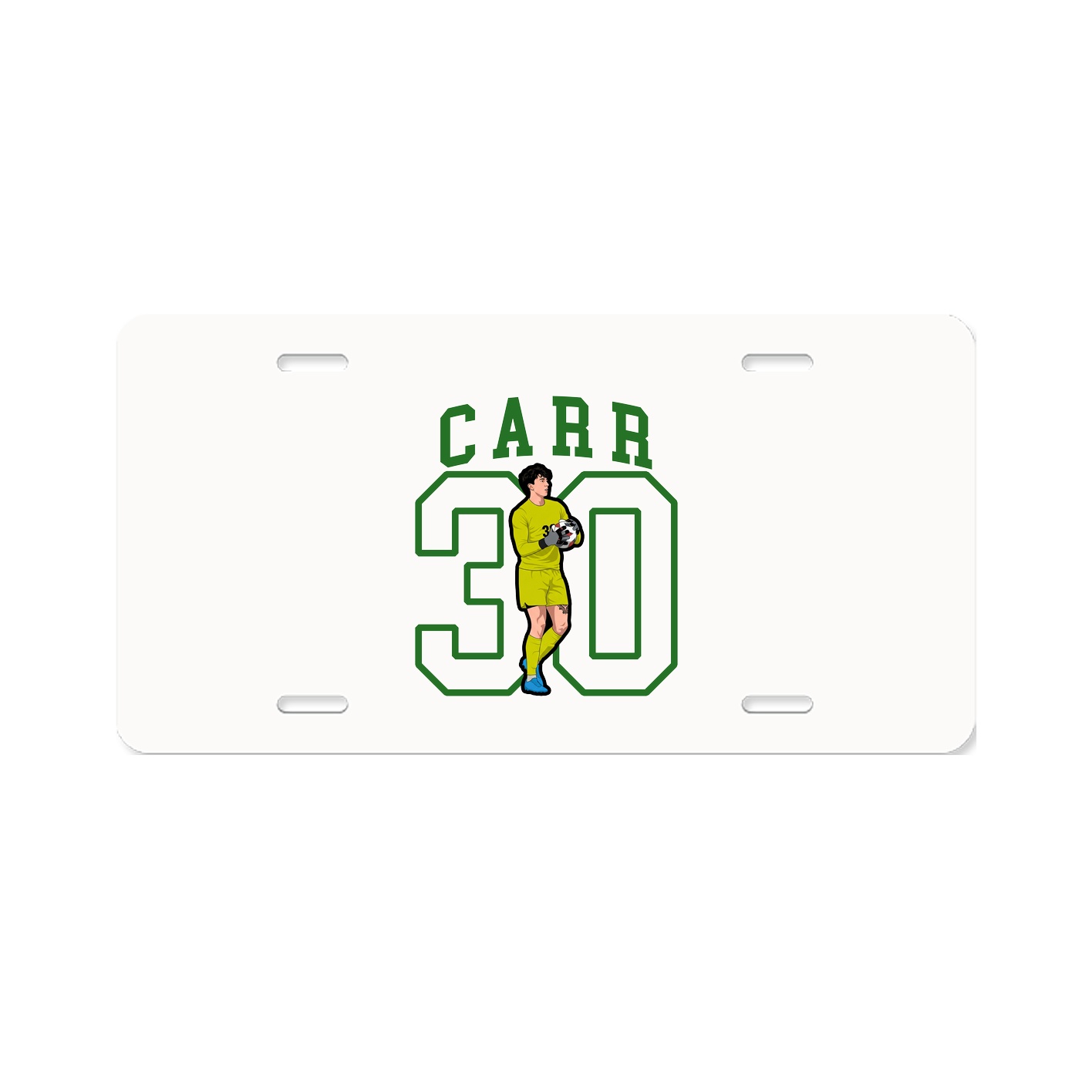 License Plate — Shirsey in Classic