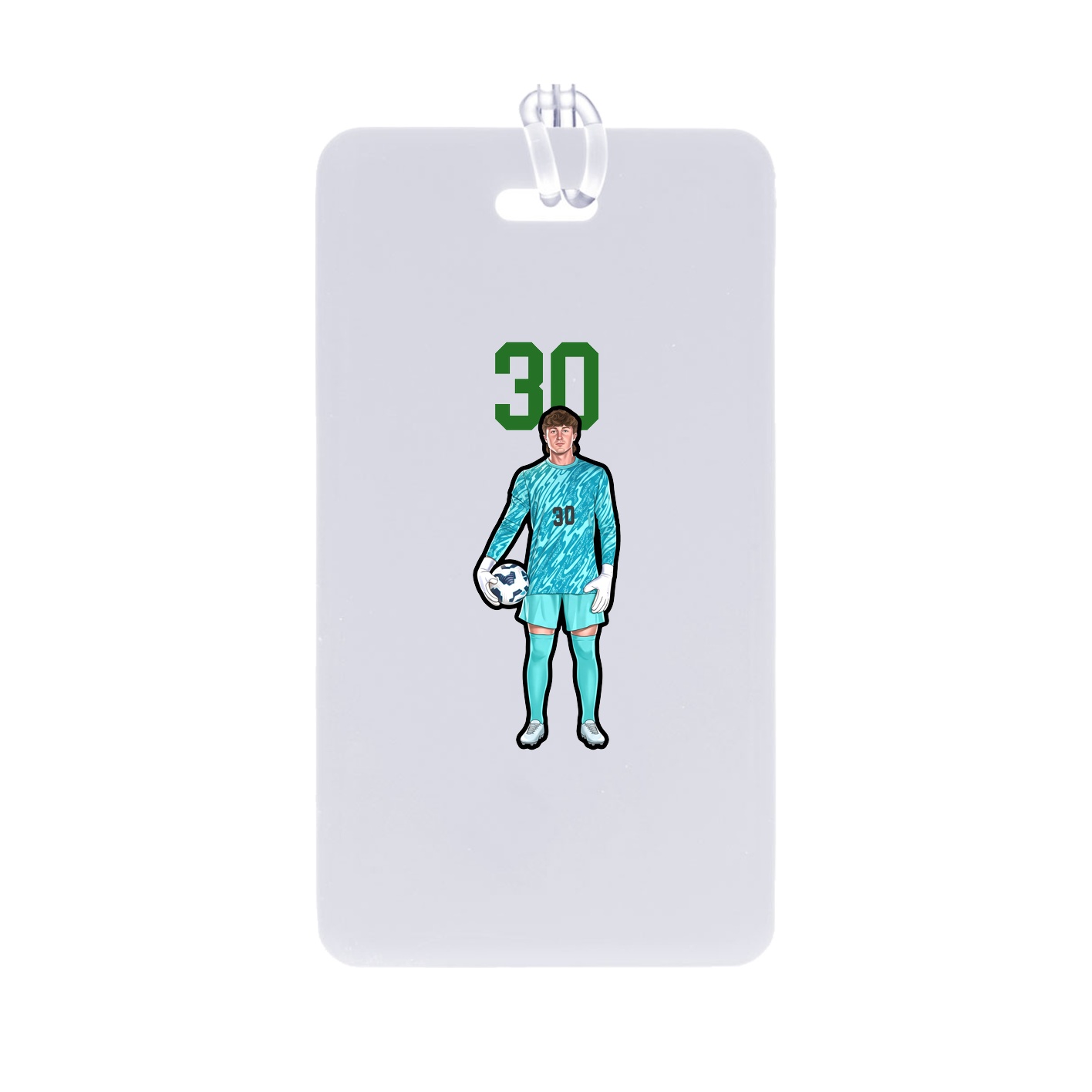 Bag Tag — Number Top in Classic