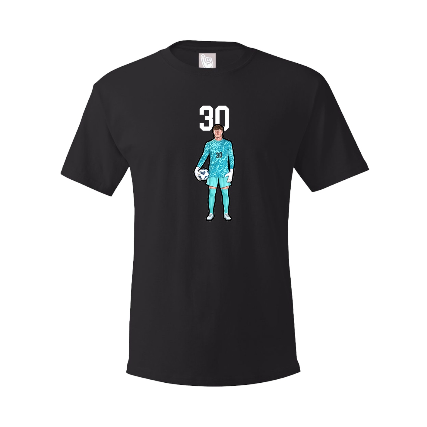 Tee — Number Top in Black