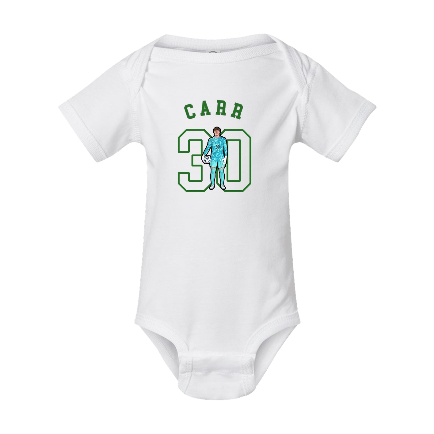 Baby Onesie — Shirsey Arch in White