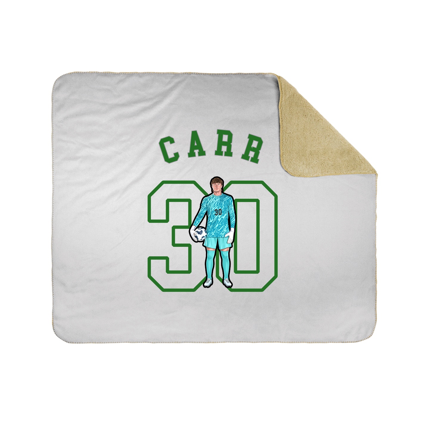 Throw Blanket — Shirsey Arch in White