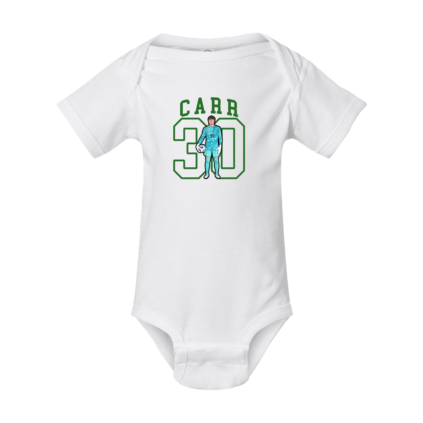 Baby Onesie — Shirsey in White