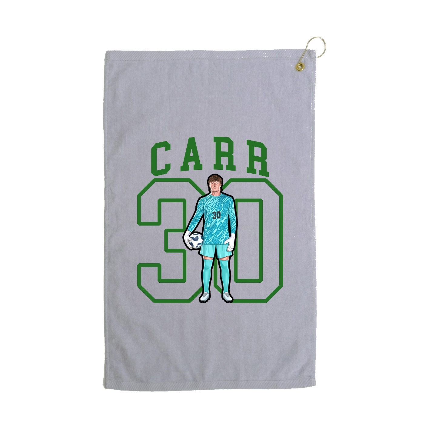Golf Towel — Shirsey in Grey