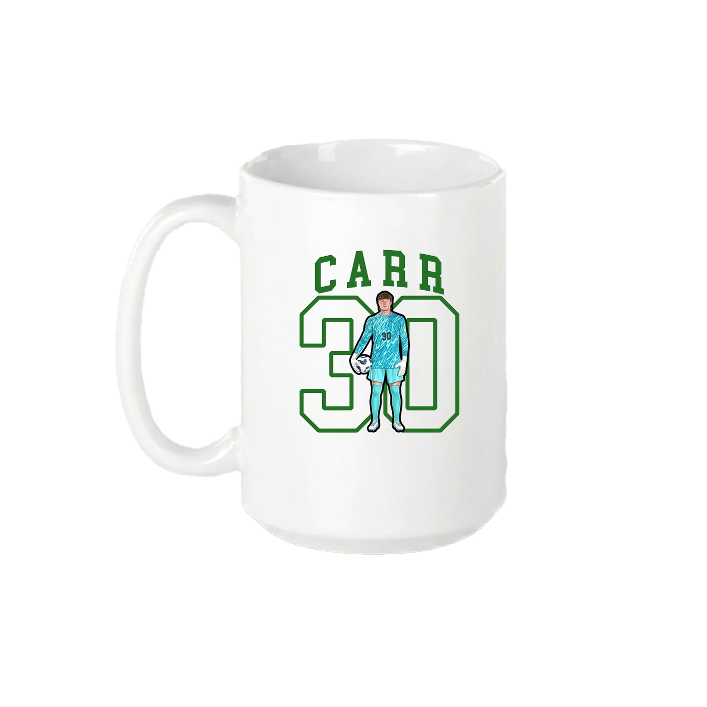 15oz Coffee Mug — Shirsey in White